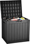 YITAHOME 31 Gallon Outdoor Storage Deck Box, Waterproof Resin Package Delivery and