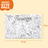 24 JOYIN Pcs Thanksgiving Coloring Placemats, Thanksgiving Turkey Coloring Paper Table Mats, Make Your Own Art & Craft