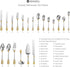 KEAWELL Gorgeous Round Soup Spoon Set of 4, 18/10 Stainless Steel, Luxury Bouillon Spoon