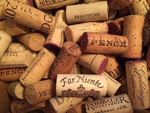 Premium Recycled Corks, Natural Wine Corks, 50 Count, From Around the US