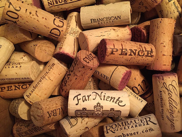 Premium Recycled Corks, Natural Wine Corks, 50 Count, From Around the US