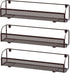 Simple Houseware Wall Mounted Spice Rack Shelves Organizer, Bronze, 3-Pack