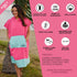 Sea Aloha 100% Surf Poncho for Women - Hooded Towel for Adults - Cotton Beach Changing Cover-Up for Surf, Beach, Pool
