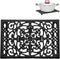 Sumnacon Rectangle Cast Iron Trivet, Heat Resistant Holder for Hot Dish, Rustic Kitchen Dining Table Countertop