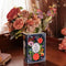 Ceramic Book Vase for Flowers, Home Decor, Cute Bookshelf Accent, Lovers Gifts,