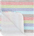 Kitchen Dish Cloths 100% Cotton Tea Towels, Soft and Absorbent, Machine Washable Set of 8 Multi Colors