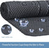 40X16Inch Webos Soft Bathtub Mat Non Slip: Memory Foam Shower Mat with Suction Cups for Bathroom Inside Tub (Black)