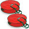 Handy Christmas Wreath Storage Bag - 2-PACK, Durable Tarp Material with Zipper, Ideal for Holiday Organization
