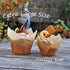 Extra Large Jumbo Muffin Greaseproof Paper Baking Cups - 2-1/4" x 3-3/4", Case of 125 pcs