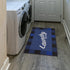 Ottomanson 26" x 35" Laundry Room Rug - Non-Slip Mat for Laundry & Mudroom - Durable and Easy to Clean (Navy)
