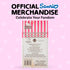 20ct 7 Silver Buffalo Hello Kitty Face with Pink Bow Decorative String Lights, Feet Long, Battery Powered (Batteries