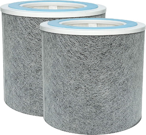 Nispira HP102 HP100 HE1FKPET Filter Replacement for Shark NanoSeal Air Purifier, 2 Packs