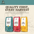 40 Scratch Grain for Adult Chickens, Ducks, and Turkeys, Vegetarian Mix of Three Grains, Training Aid & Natural