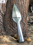 NauticalMart Reproduction Roman or Medieval Steel Spearpoint - 8" Long Hand Forged Viking Saga Iron Lozenge Spear Head