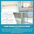 Roller Window Shades Pull for Blinds, Shade Grips Plastic Hem Grip Roller Shade Hardware for Home (White, 4 Pieces)