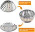 Stainless Steel Steamer Basket - Expandable Vegetable Steam Baskets for Various Size Pots (5.5" to 9.3")