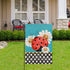 Welcome Ladybug Daisy Flowers Garden Flag - Vertical Double-Sided 12.5x18 Inch Watercolor Painting for Spring