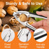 3 Set, Set, Crab Crackers and Tools, Pcs Crab Crackers with Non-slip Handle, Lobster Crackers and Tools, Seafood Tools
