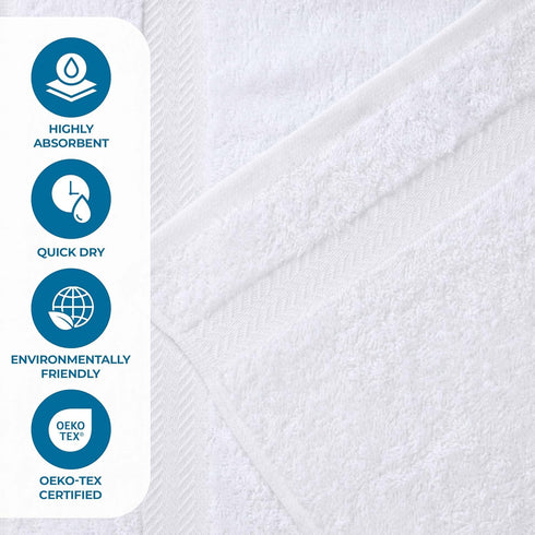 2-Piece Set, Superior Cotton Bath Sheet Large Towels for Body, Quick Dry, Bathroom Essentials, Guest/Master Bath
