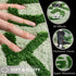 Get Naked Green Bath Mat Runner 18"x47" Non-Slip Shaggy Absorbent Machine Washable Bathroom Rug for Shower