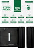 Vacuum Seal Rolls 11" x 50' 2 Pack (Total 100 Feet) - Clear and Black, 5.5 Mil BPA Free Food Saver Sealer Bag
