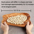 Root Wood Dish, Hand Carved Party Platter and Tray for Sandwich Bread Serving, Appetizer Display (12-13 inch)
