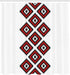 Ambesonne Tribal Shower Curtain, 69" W x 70" L, Native Design American Style Bathroom Decor Set