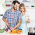 Toplive 50 Pack Recipe Cards: 4x6 Double Sided Kitchen Cards, Thick Cardstock for Bridal Showers and Housewarming Gifts