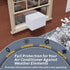 Flamorrow Window Air Conditioner Insulation Cover, 3 Layers Heavy Duty Dustproof Cover for U-shaped Window Unit