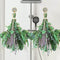 2 Bundles Dried Eucalyptus & Lavender Flowers, 100 pcs 17'' Natural Real Hanging Eucalyptus Leaves for Bathroom Decor