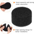 50pcs 1.97" MECCANIXITY Hydroponic Sponges, Growing Media Cylindrical Sponges for Home Vegetable Flower Planting, Black
