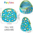Pack, FUN KINS Insulated Lunch Bag for Kids, Spacious, Durable, Machine Washable, Premium Quality, Interior Pocket