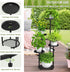 5-Tier 38in) TOSKING Tall Plant Stand Indoor & Outdoor, Anti-Tip Round Base for Pots, Child and Pet Friendly, Heavy