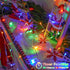 2 Pack 33ft 100 8 YEGUO Battery Operated String Lights, Each LED Twinkle Fairy Lights Outdoor Waterproof, Modes Clear