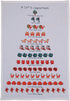 Mistletoe & Co. A Cat's Christmas Kitchen Tea Towel, 100% Cotton, 18" x 26"