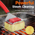 Bristle Free Grill Brush with Scraper for Outdoor Grill Cleaning, Safe Steam BBQ Grill Cleaner, Replaceable Head