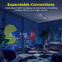 400 Lights,10.8 10.8 Programmable IP65 Brewish LED Smart Curtain Fairy x Feet DIY Christmas String Light,Color Changing