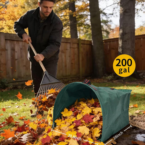 VBWSL 3 52 trimmings, yard waste bags, pcs, gallon capacity, suitable for grass clippings, fallen leaves and tree yard