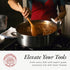 Made In Cookware - Handcrafted Wooden Spoon for Thorough Mixing and Gentle Cookware Care, Crafted in Hungary
