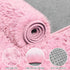 5x7 Area Rugs for Living Room Rug: Soft Fluffy Shag Light Pink Rugs for Bedroom, Non-Slip Large Fuzzy Plush Rug Indoor