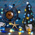 2 Sets 20 60 Xuhal Total FT LED Ocean Decor String Lights for Bedroom Beach Nautical Theme Lights of Marine Life