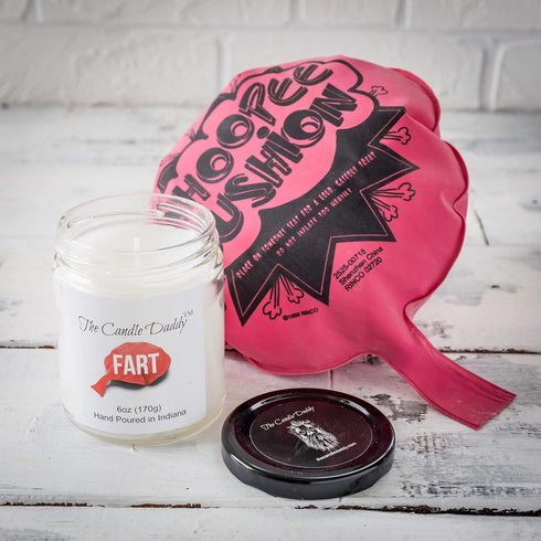Fart Scented Candle - Smells Terrible - 6 Ounce Jar Candle