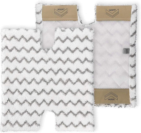 ConPus 2 Pack Replacement Steam Mop Pads for Shark Lift-Away Pro Steam Pocket Mop S3973, Genius Steam Pocket Mop