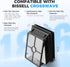 6 Pack 1866 3888A 1785 2210 2211 2304 2306 2551 2554 2590 2593 2596 1608684 Filters Compatible with Bissell Crosswave