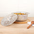 Foil Lux 3.5 Quart Disposable Pans with Lids, Oven-Ready Aluminum Foil Baking Pans for Camping