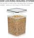 4 5.2L 175oz, 4 4 24 Vtopmart PCS Large Food Storage Containers / Pieces BPA Free Plastic Airtight Canisters for Flour