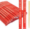 Soeos Disposable Chopsticks, Approx. 100 Sets, Individually Wrapped Wooden Chopsticks for Sushi & Asian Dishes