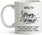 YouNique Designs Here's to Strong Women Mug, Funny Coffee Cup Gift for Coworkers and Friends, 11 oz