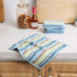 Pack 8, 12x12 Inches (mix-1, 12x12 inch) Oeleky Kitchen Dishcloths for Washing Dishes, Ultra Absorbent Dish Rags