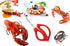 Criativo live 6 pieces Professional and durable Seafood scissors crab cracker stainless steel seafood scissors